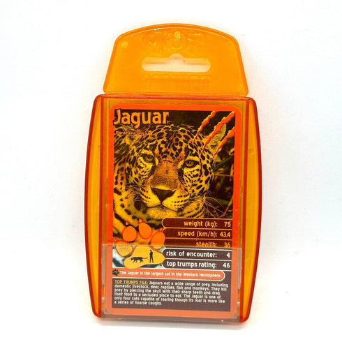 Top Trumps - Deadliest Predators Game Cards